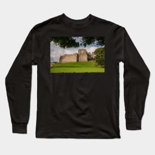 Oystermouth Castle, Mumbles Long Sleeve T-Shirt